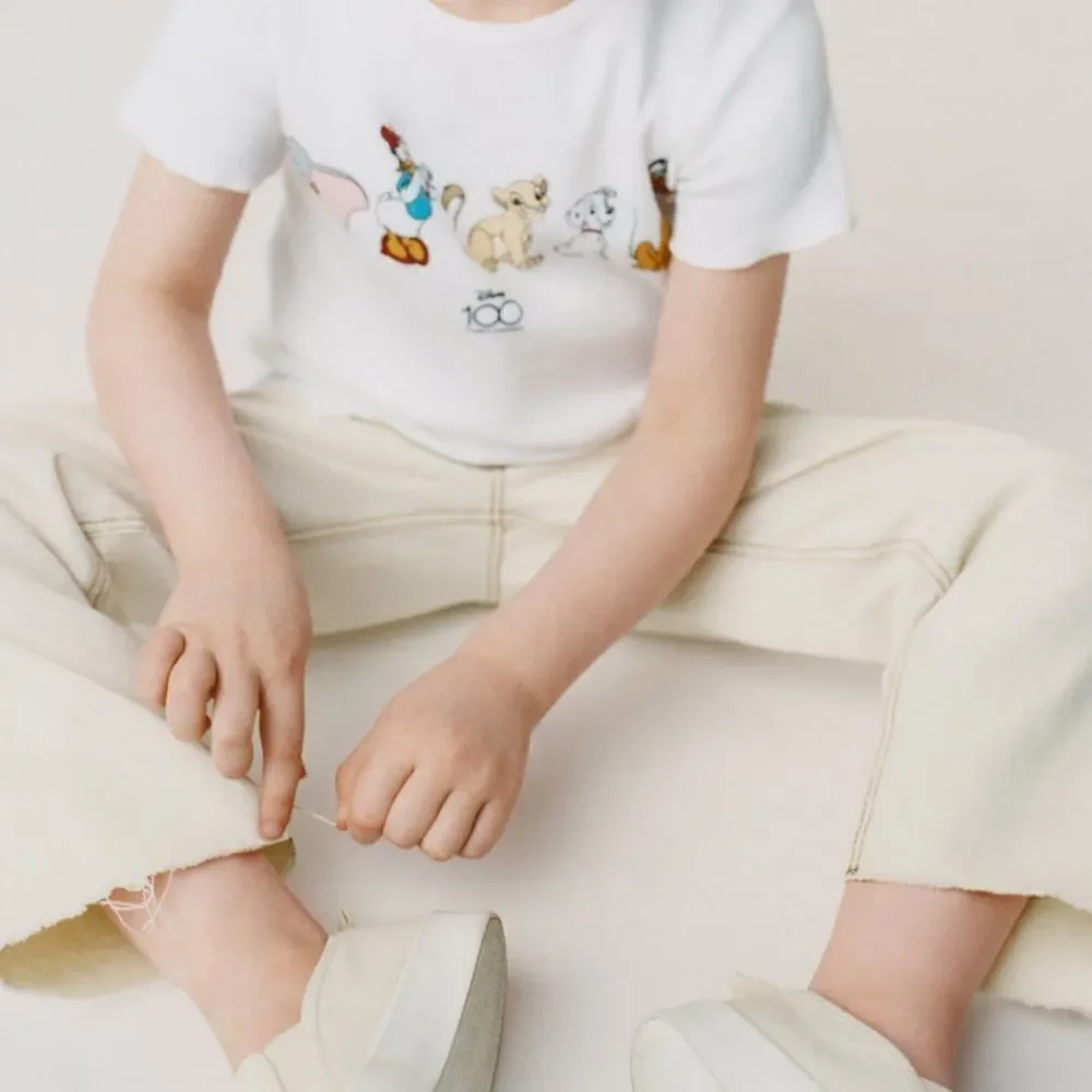 ZARA Kids | Ecru | STRAIGHT LEG JEANS